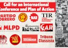 Call for an International Conference and Plan of Action