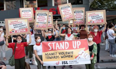 Stand Up Against Violence Towards Women: ISL Campaing for Solidarity with Women in Turkey