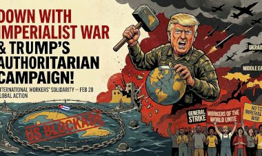 Down with imperialist war and Trump's authoritarian campaign! |  International statement