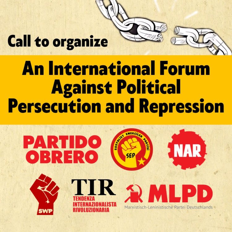 Call to organize an International Forum against Political Persecution and Repression