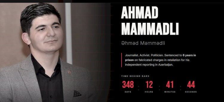 Azerbaijani Journalist Mammadli Sentenced to 6 Years in Prison in Conspiracy Case