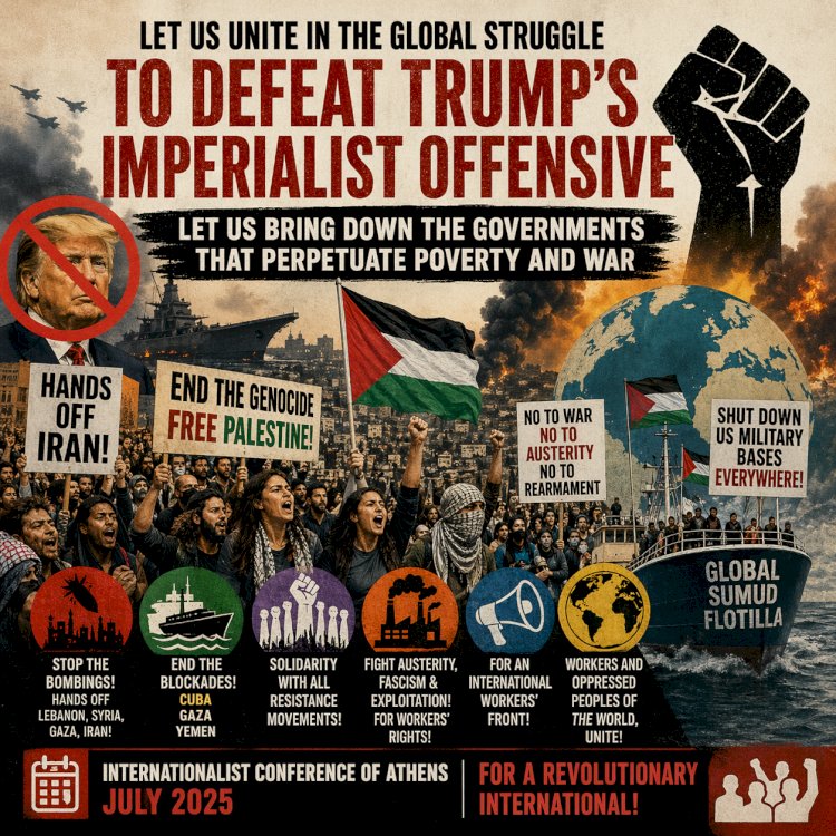 Joint May Day Statement and Resolutions towards the Internationalist Conference of Athens